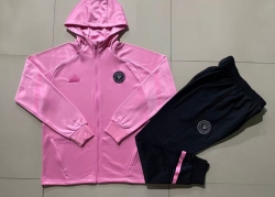 2425 Miami pink hooded tracksuit